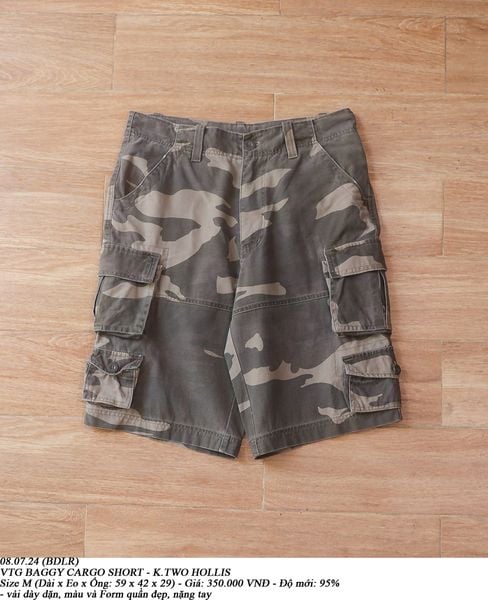  08.07.24 - VTG BAGGY CARGO SHORT - K.TWO HOLLIS 
