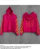  01.09.24 - VTG CROPPED ZIP UP HOODIE - NEWS LIVE TOUR 2019 WORLDISTA 