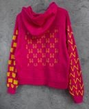  01.09.24 - VTG CROPPED ZIP UP HOODIE - NEWS LIVE TOUR 2019 WORLDISTA 