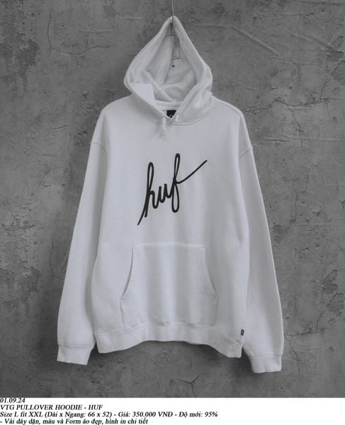  01.09.24 - VTG PULLOVER HOODIE - HUF 