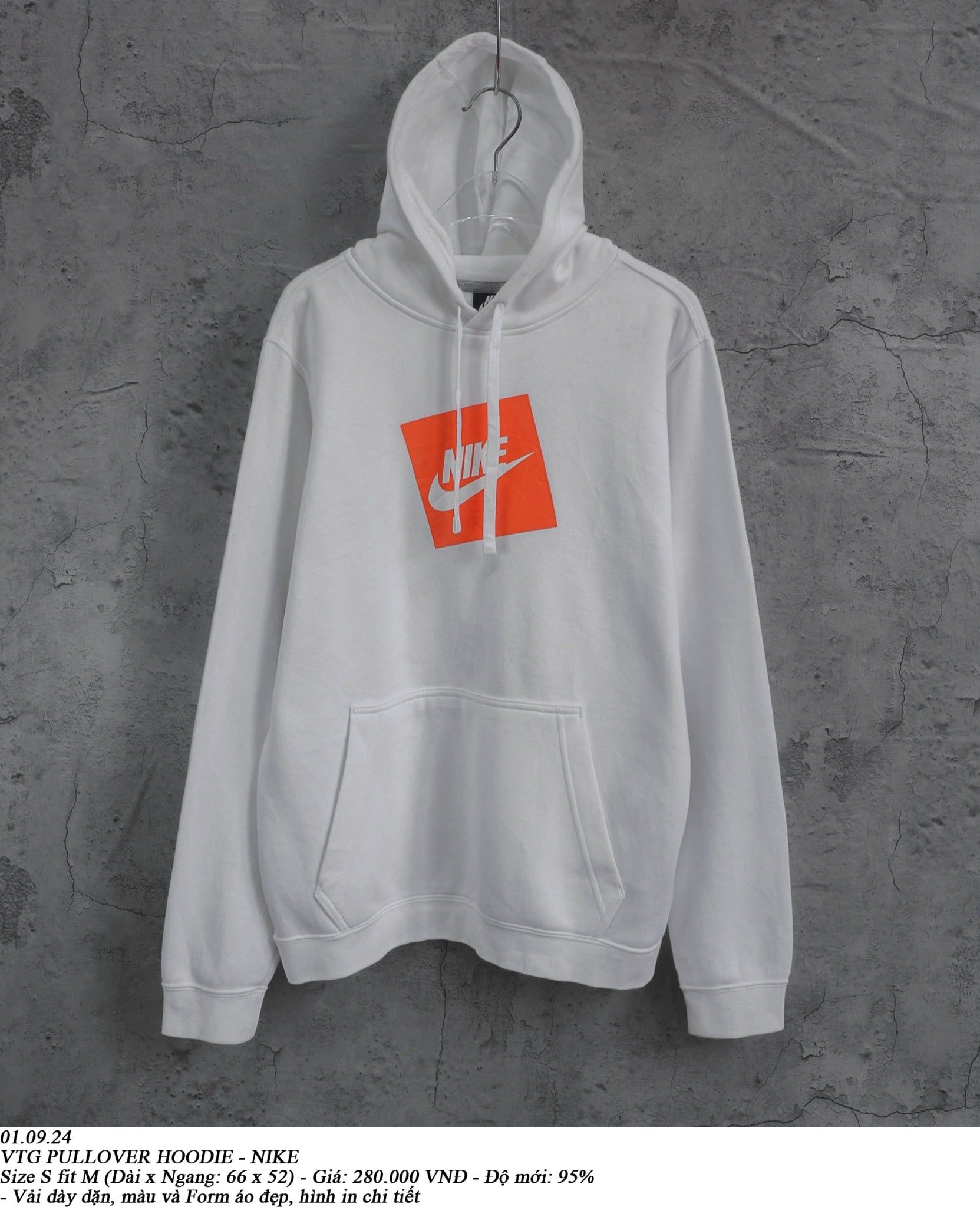  01.09.24 - VTG PULLOVER HOODIE - NIKE 