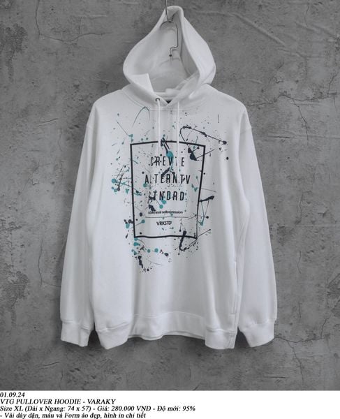  01.09.24 - VTG PULLOVER HOODIE - VARAKY 