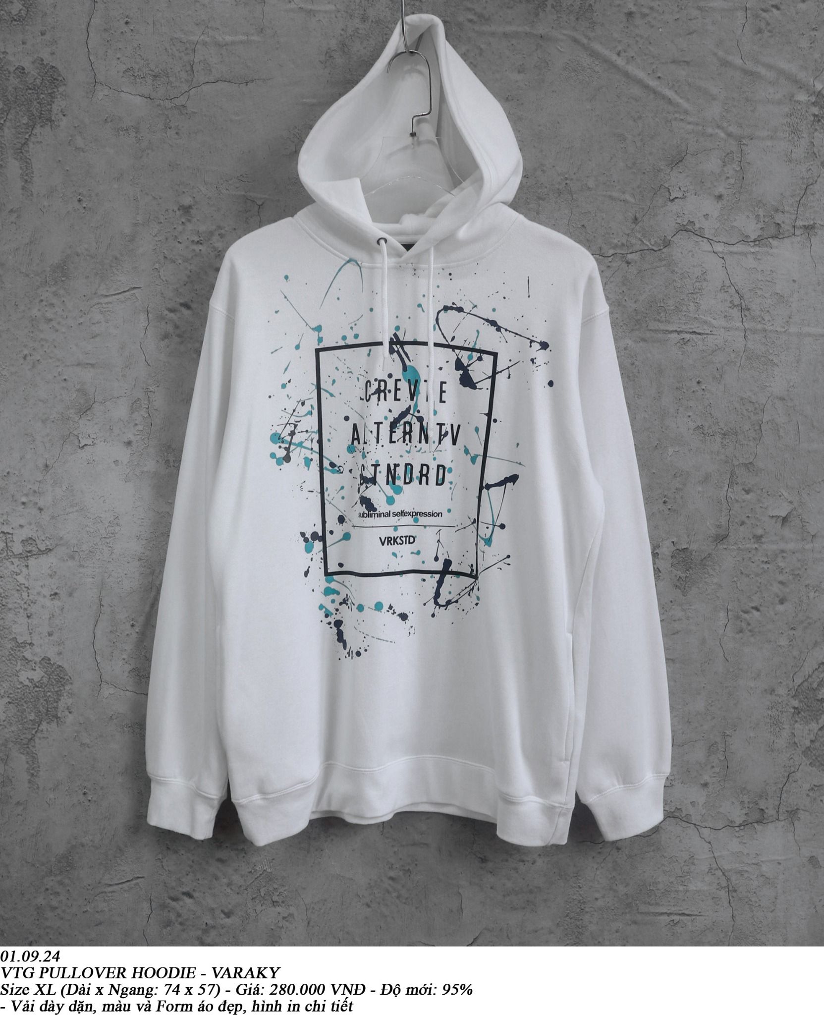  01.09.24 - VTG PULLOVER HOODIE - VARAKY 