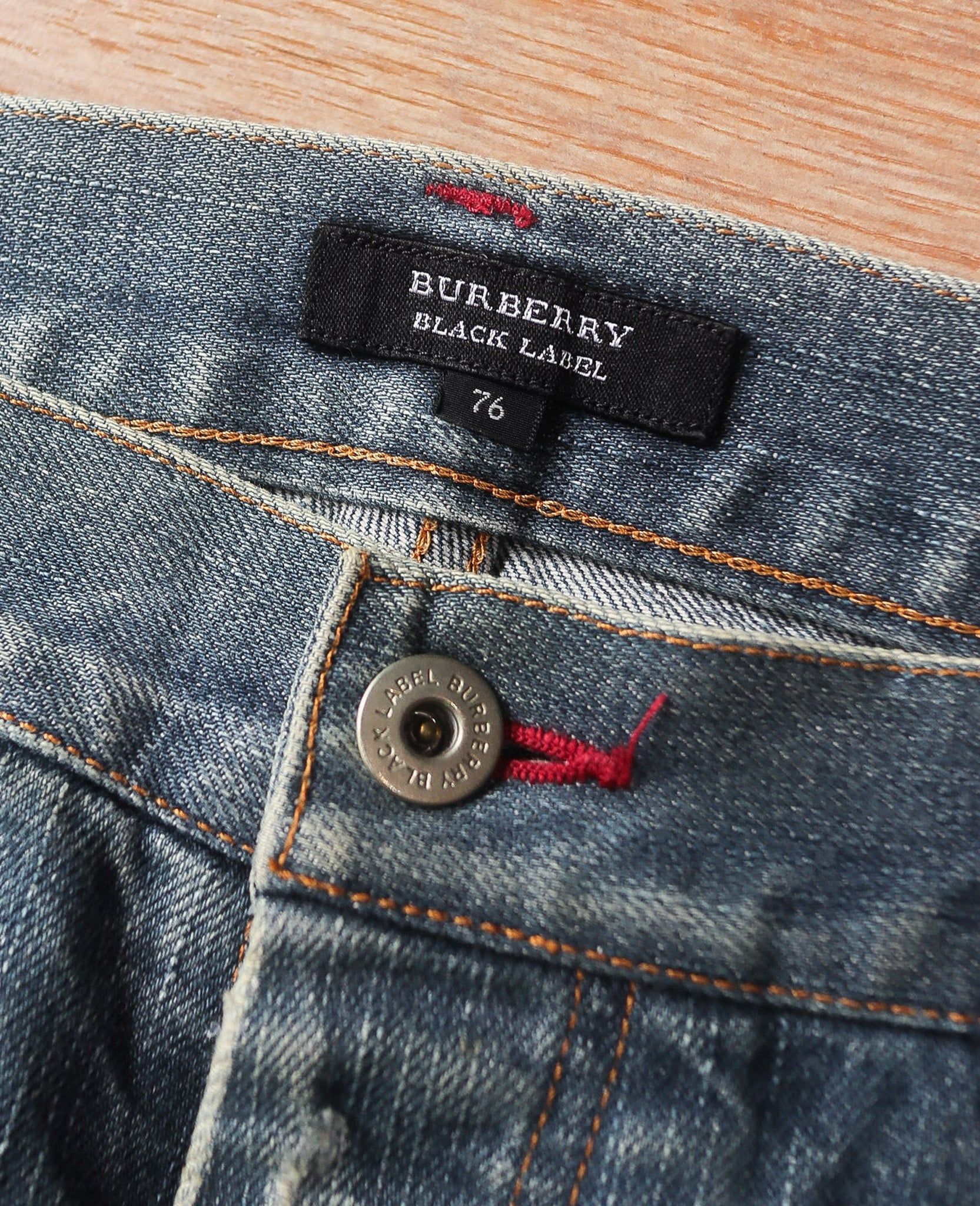  08.09.24 - VTG DENIM PANTS - BURBERRY BLACK LABEL 
