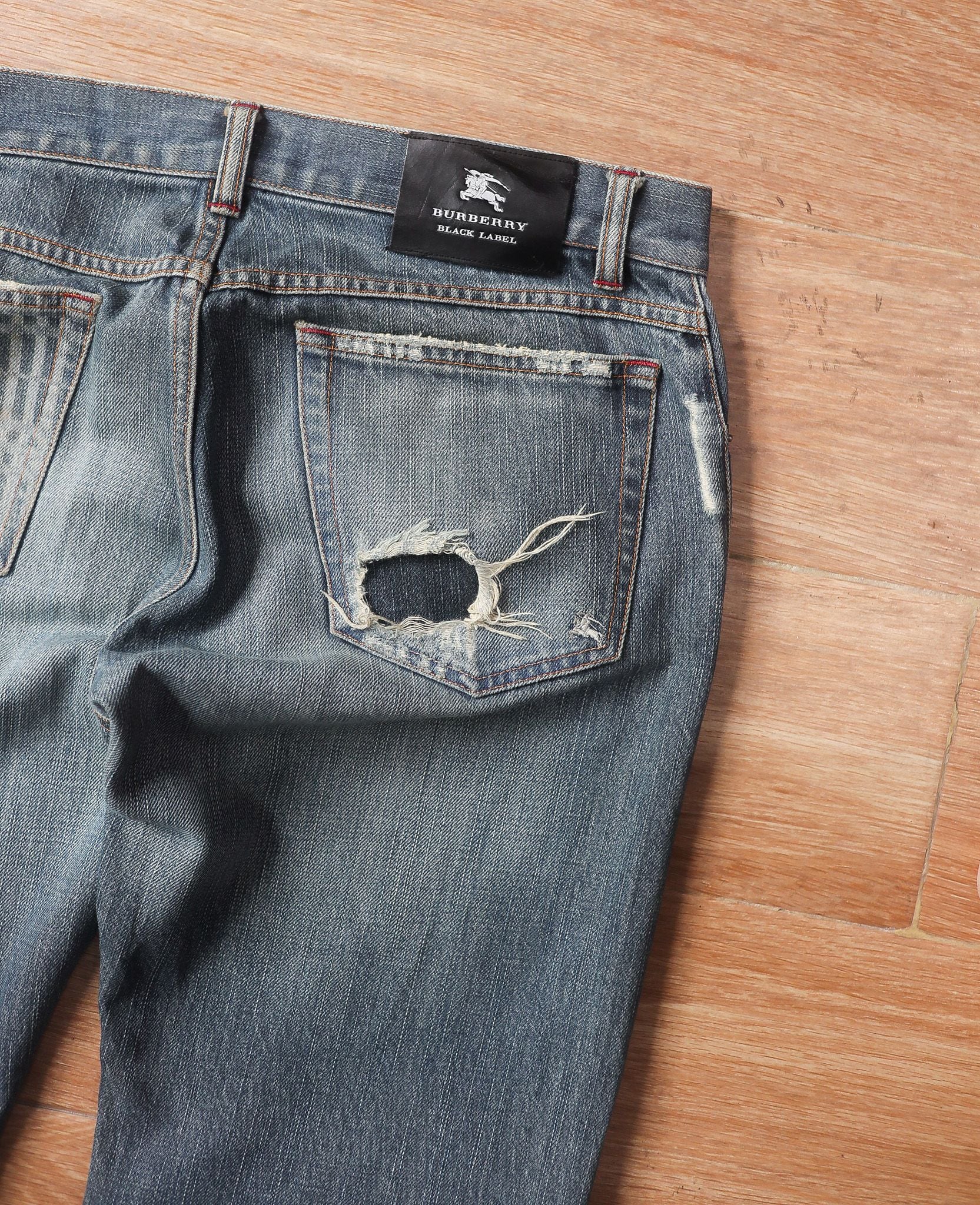  08.09.24 - VTG DENIM PANTS - BURBERRY BLACK LABEL 