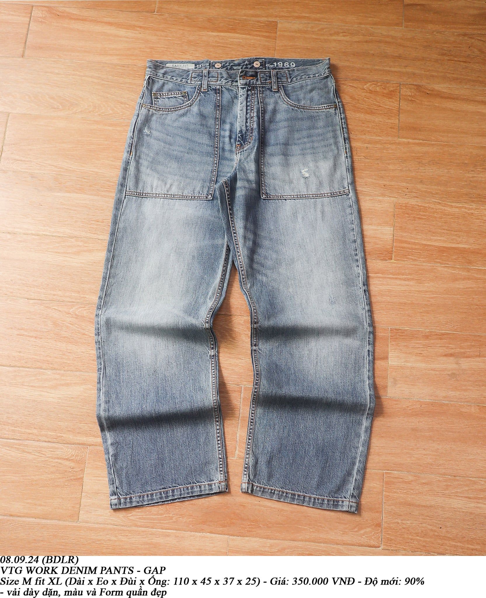  08.09.24 - VTG WORK DENIM PANTS - GAP 