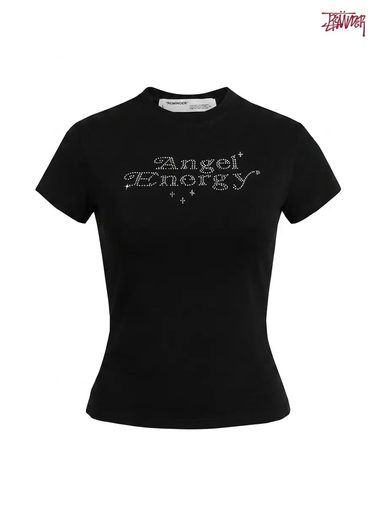  ANGEL BABY TEE / BLACK 