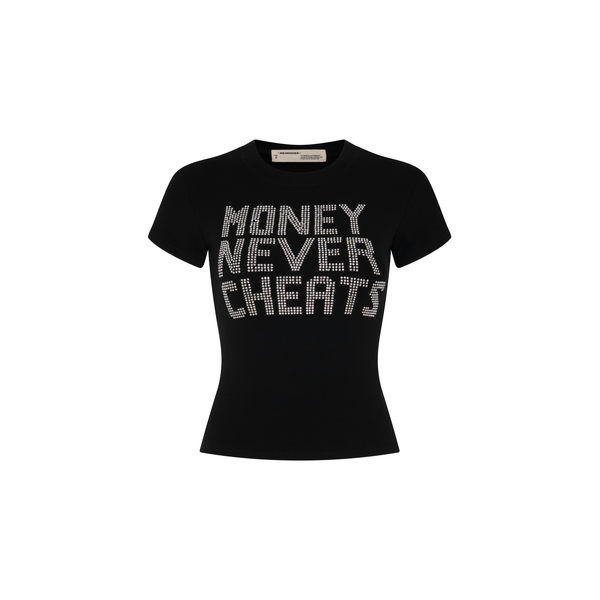 MONEY NEVER CHEATS BABY TEE