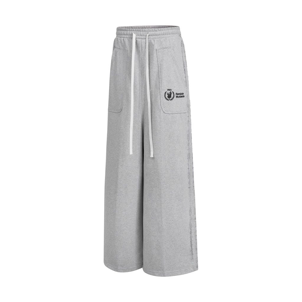  WW SWEAT PANT STRAIGHT / LIGHT GRAY 