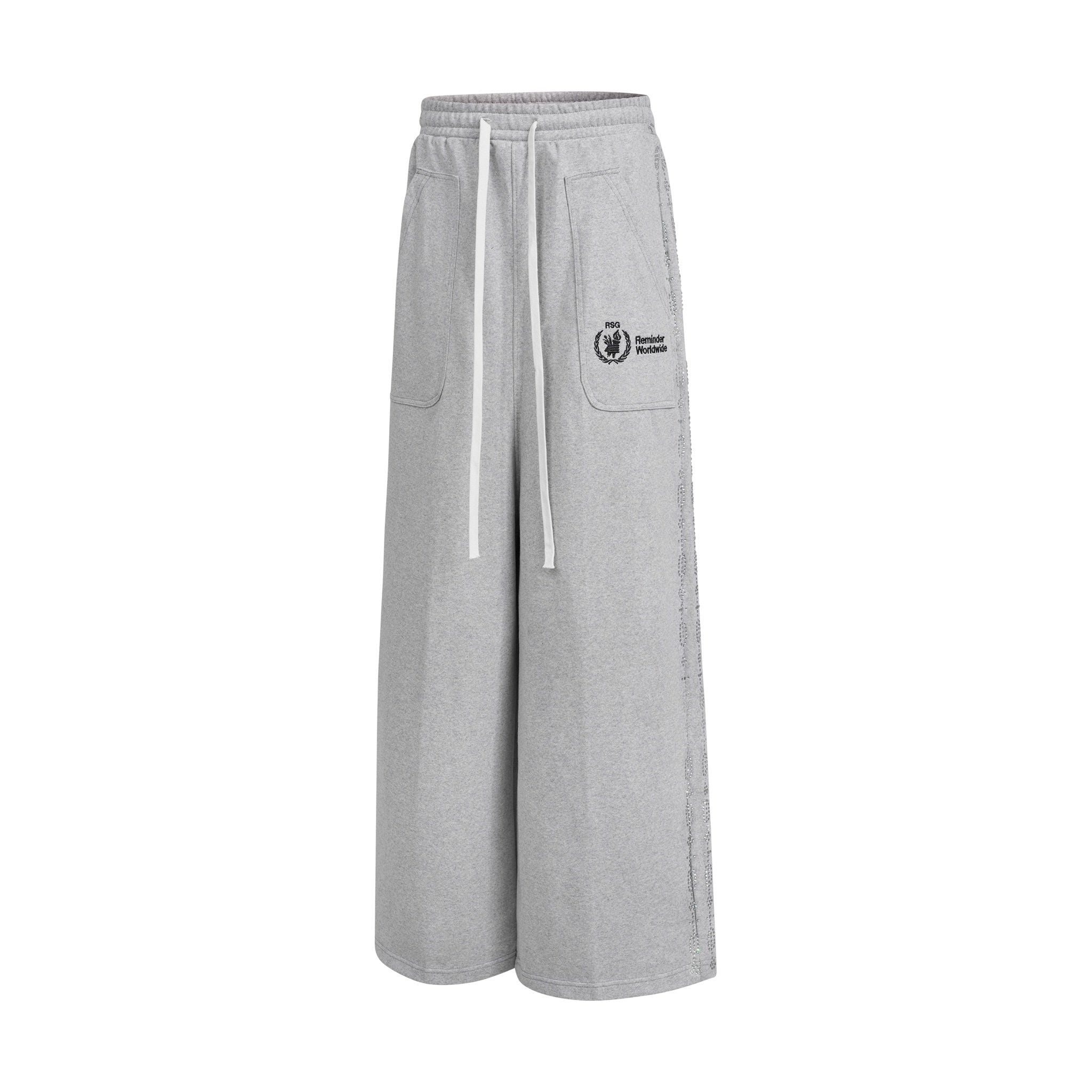  WW SWEAT PANT STRAIGHT / LIGHT GRAY 