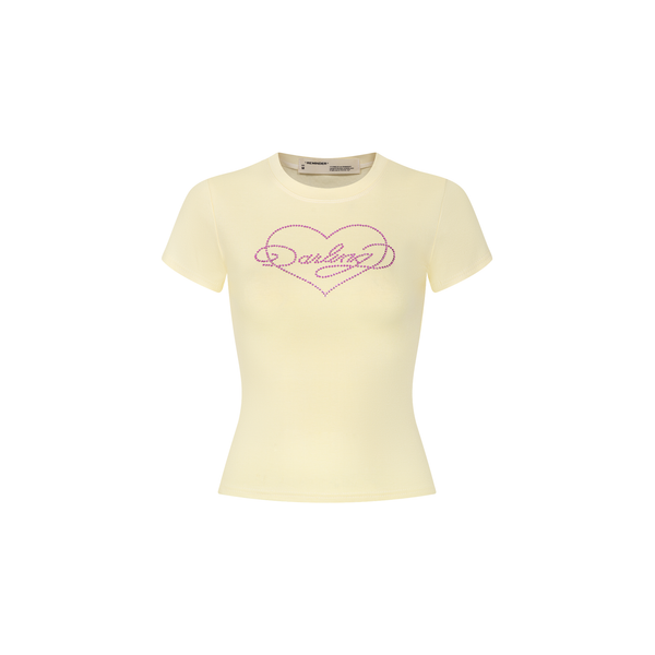 DARLING BABY TEE / YELLOW