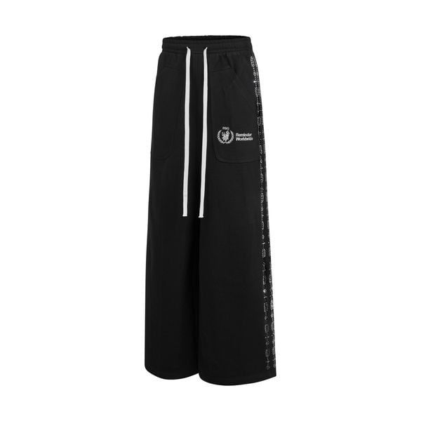 WW SWEAT PANT STRAIGHT / BLACK