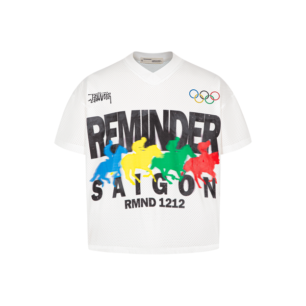 JERSEY FF TSHIRT / WHITE - REMINDER