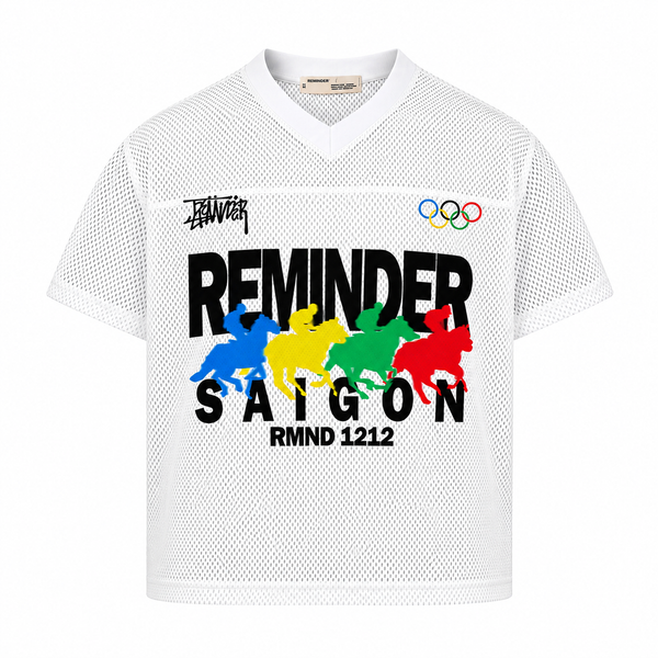JERSEY FF TSHIRT / WHITE - REMINDER