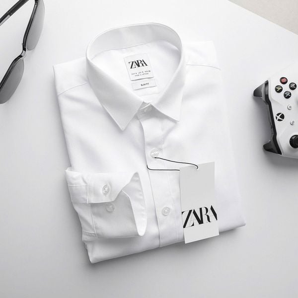  Sơmi ZA.RA Tay Dài Basic 