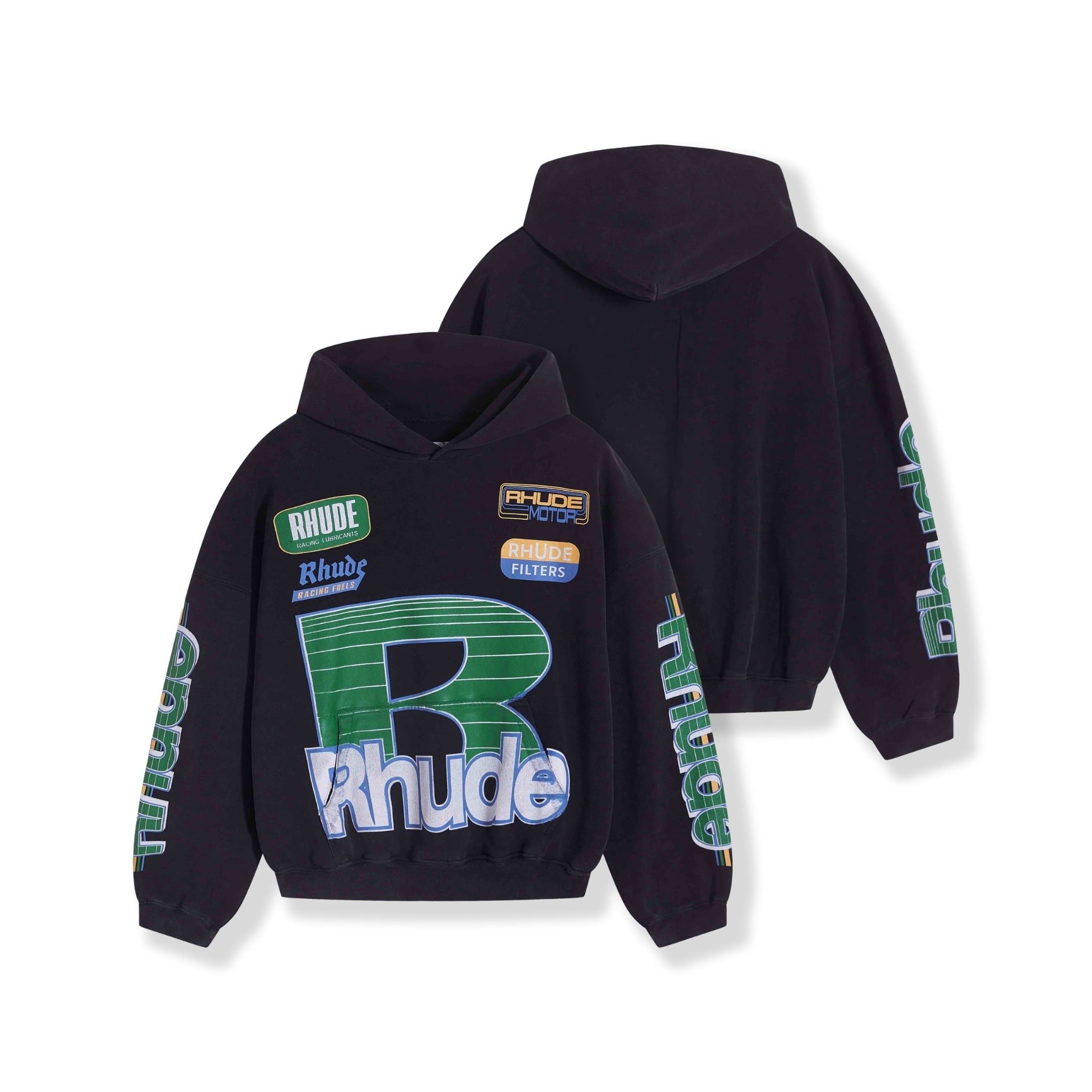  Hoodie RHUDE Logo Vintage 