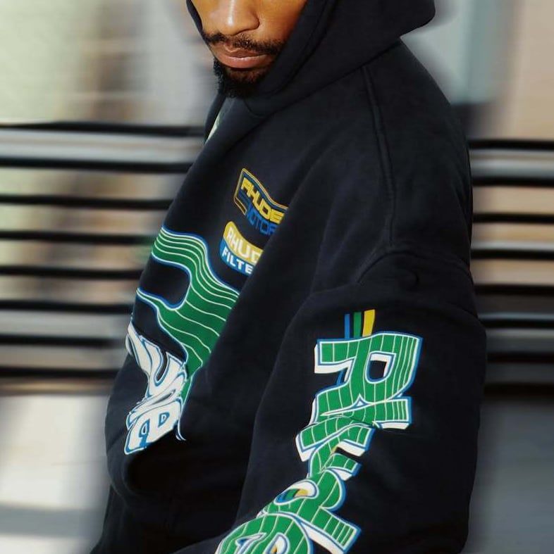  Hoodie RHUDE Logo Vintage 