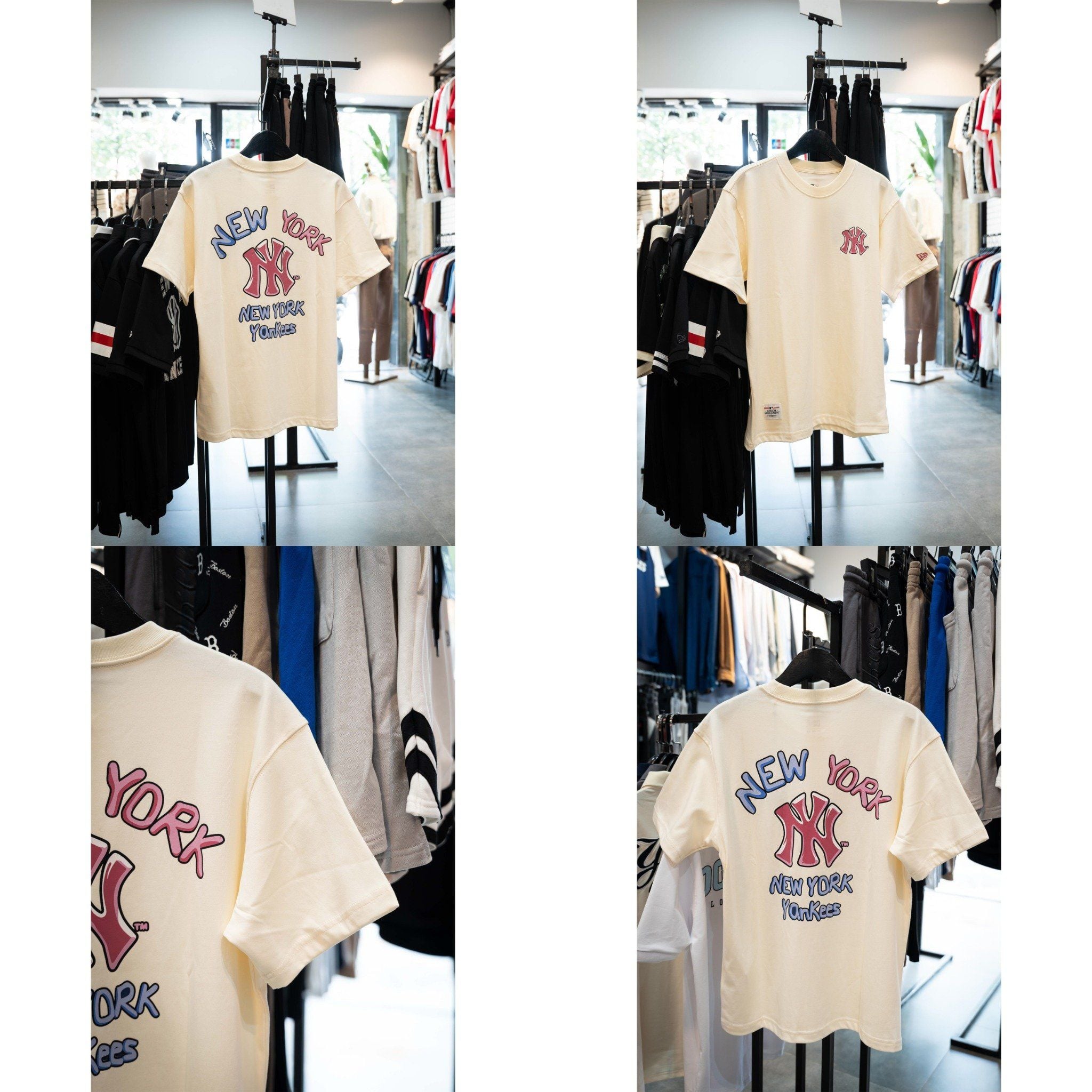  Tee NEW.ERA Logo NY Champ 