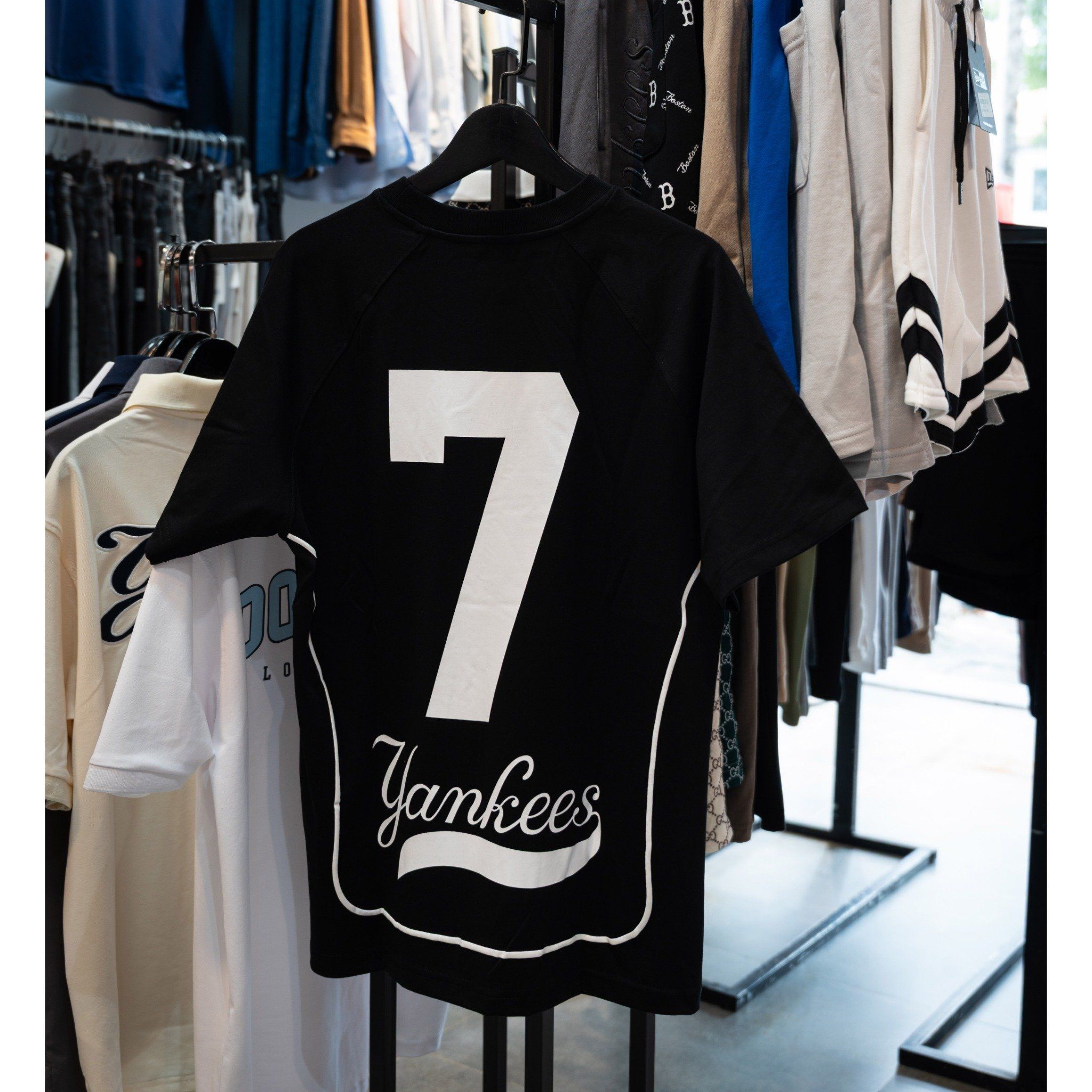  Tee NEW.ERA Logo NY Sọc 