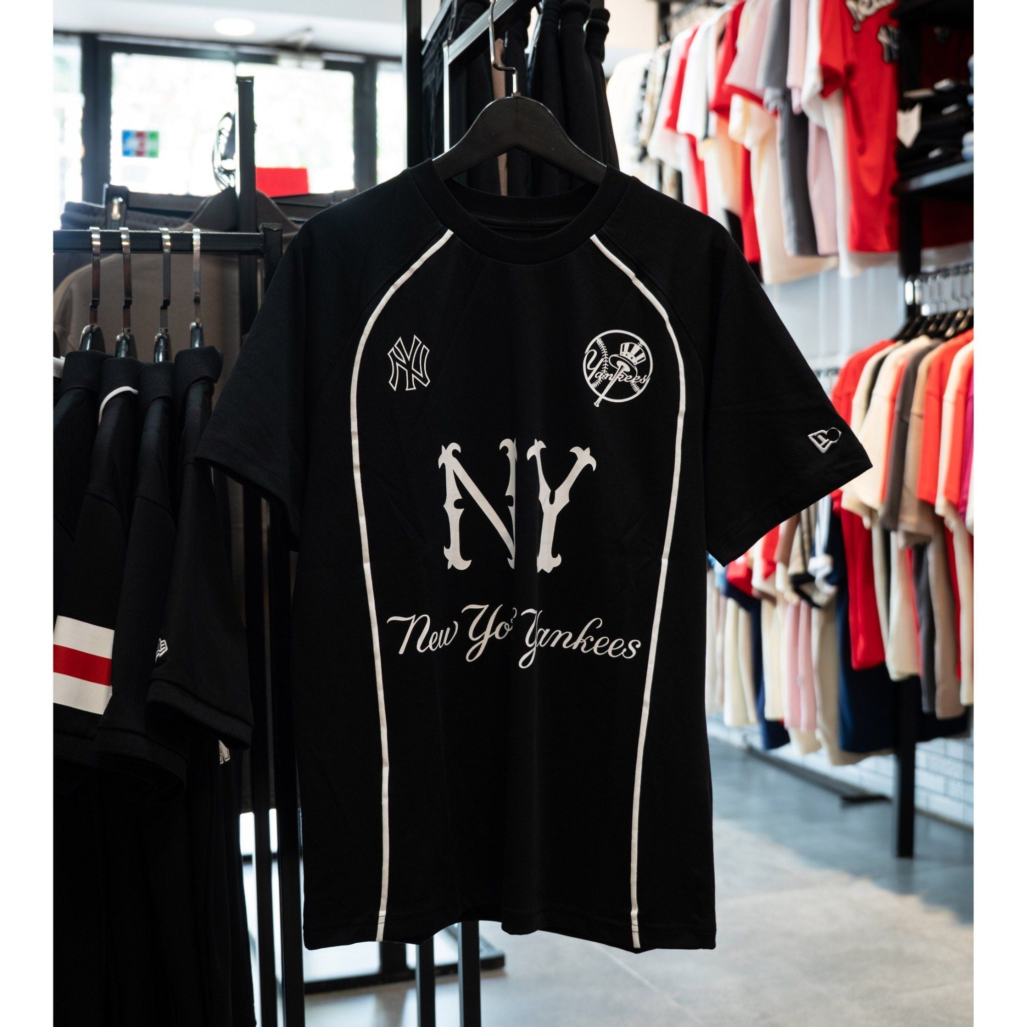  Tee NEW.ERA Logo NY Sọc 