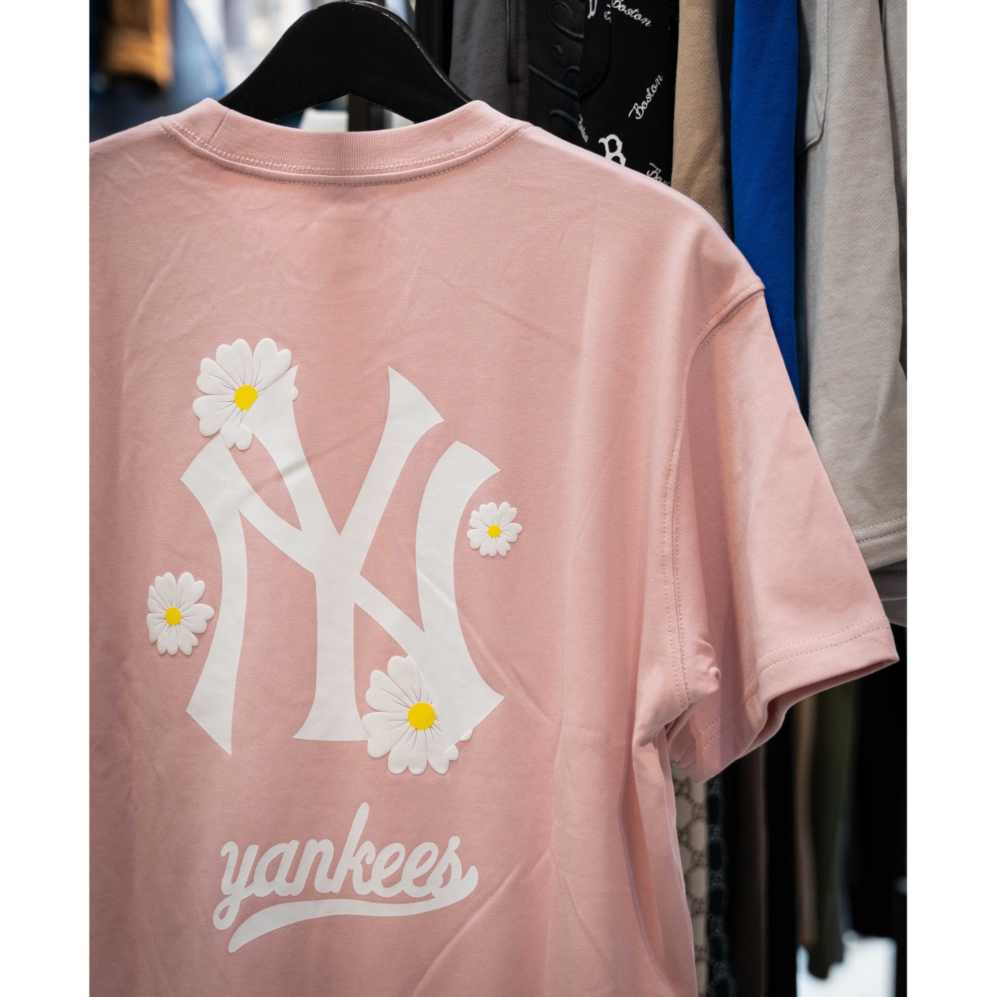  Tee NEW.ERA Logo NY Flower 