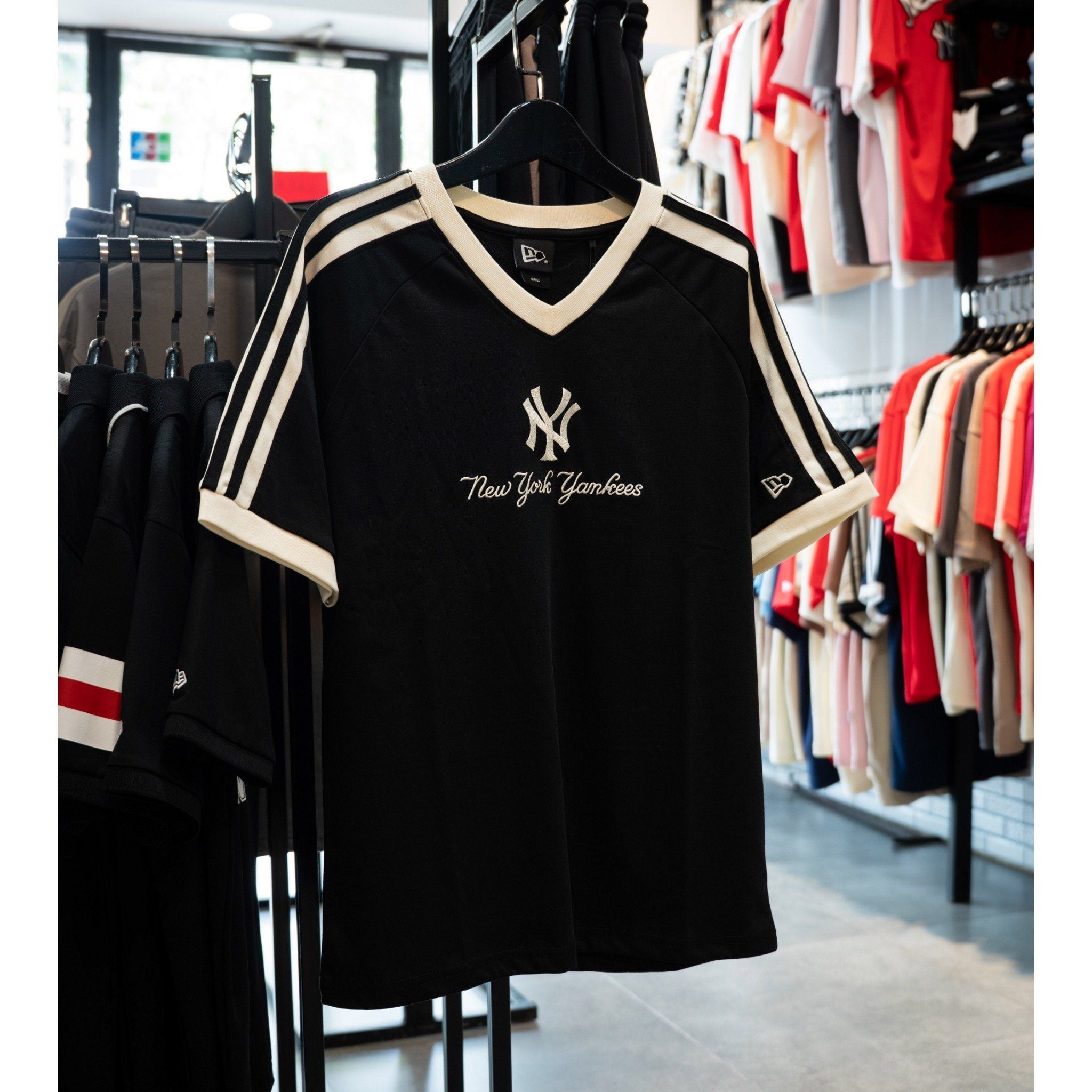  Jersey NEW.ERA Logo NY Thêu 