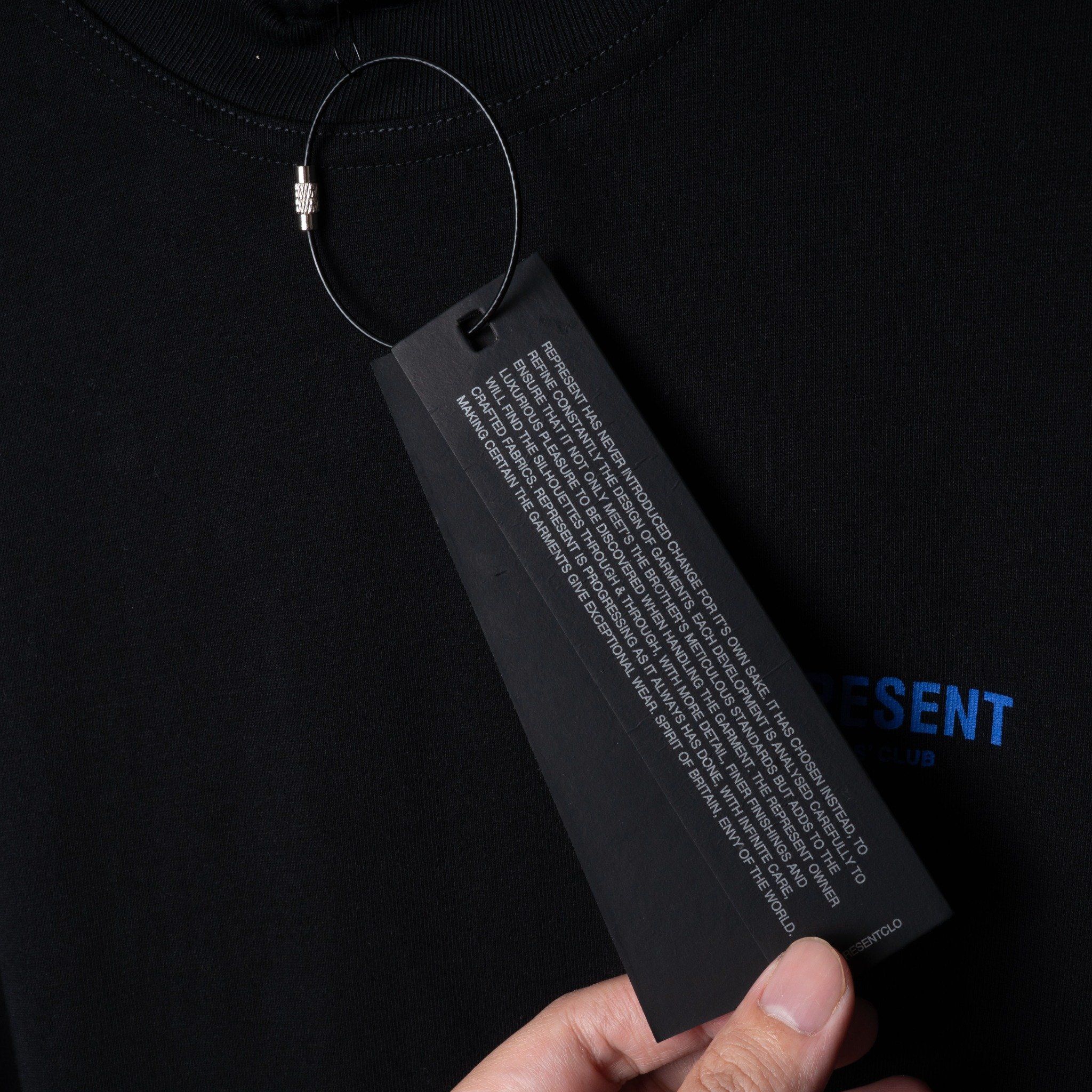  Tee Logo REPRESENT of BLUE Oversize 