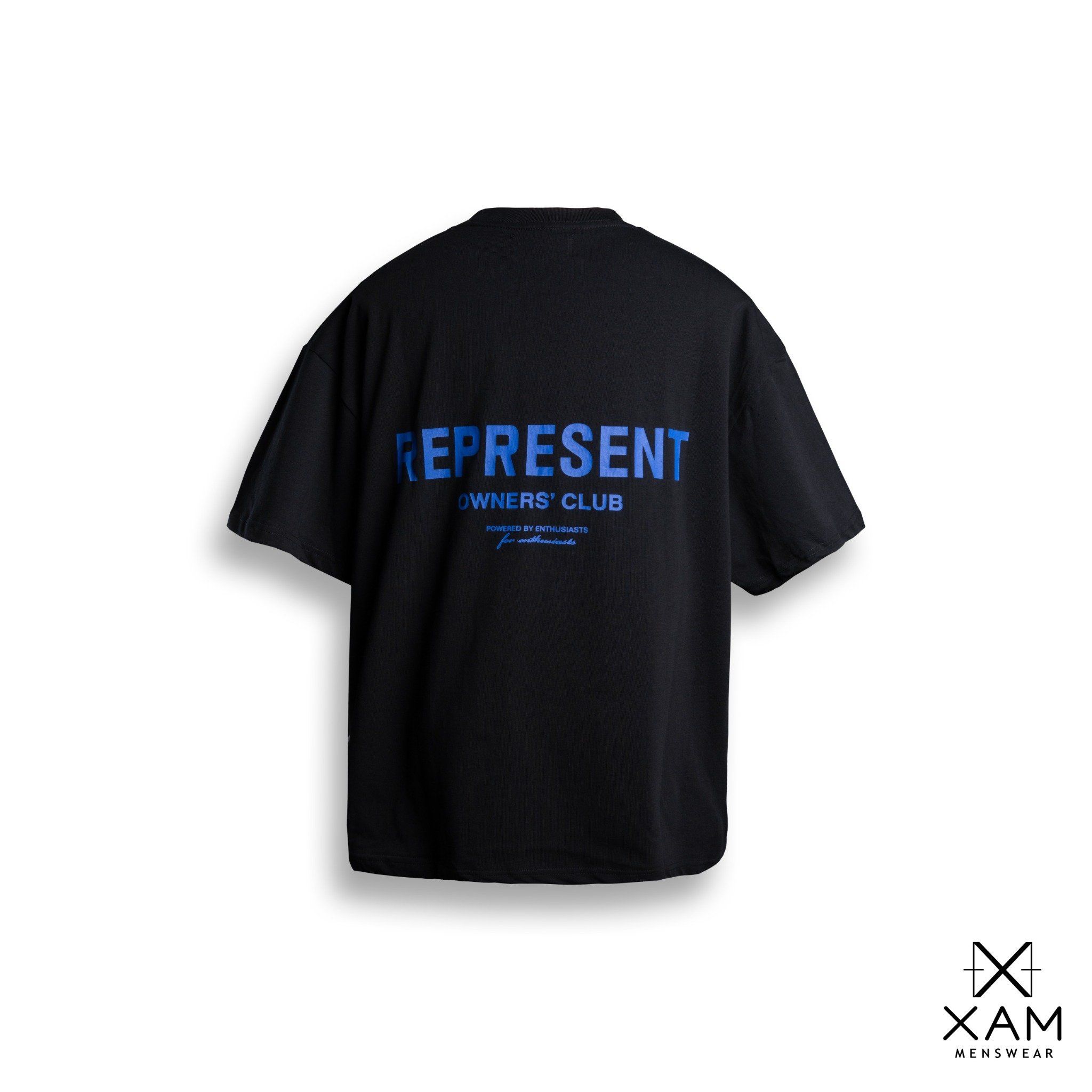  Tee Logo REPRESENT of BLUE Oversize 