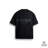  Tee Logo REPRESENT FullBlack Oversize 