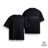  Tee Logo REPRESENT FullBlack Oversize 