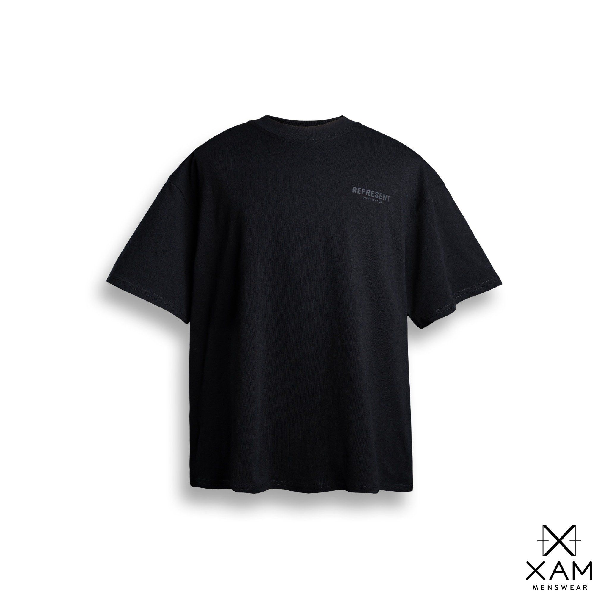  Tee Logo REPRESENT FullBlack Oversize 