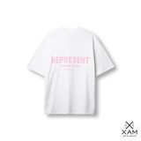  Tee Logo REPRESENT of PINK Oversize 
