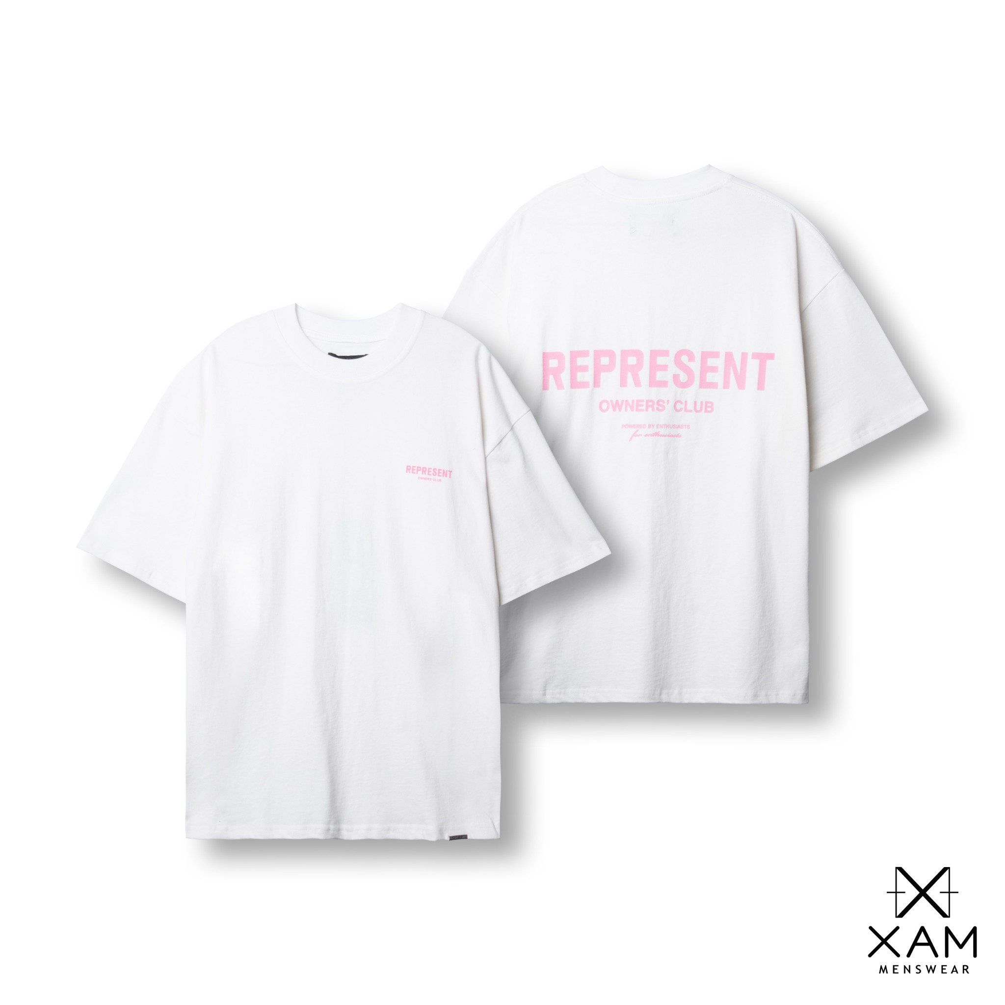  Tee Logo REPRESENT of PINK Oversize 