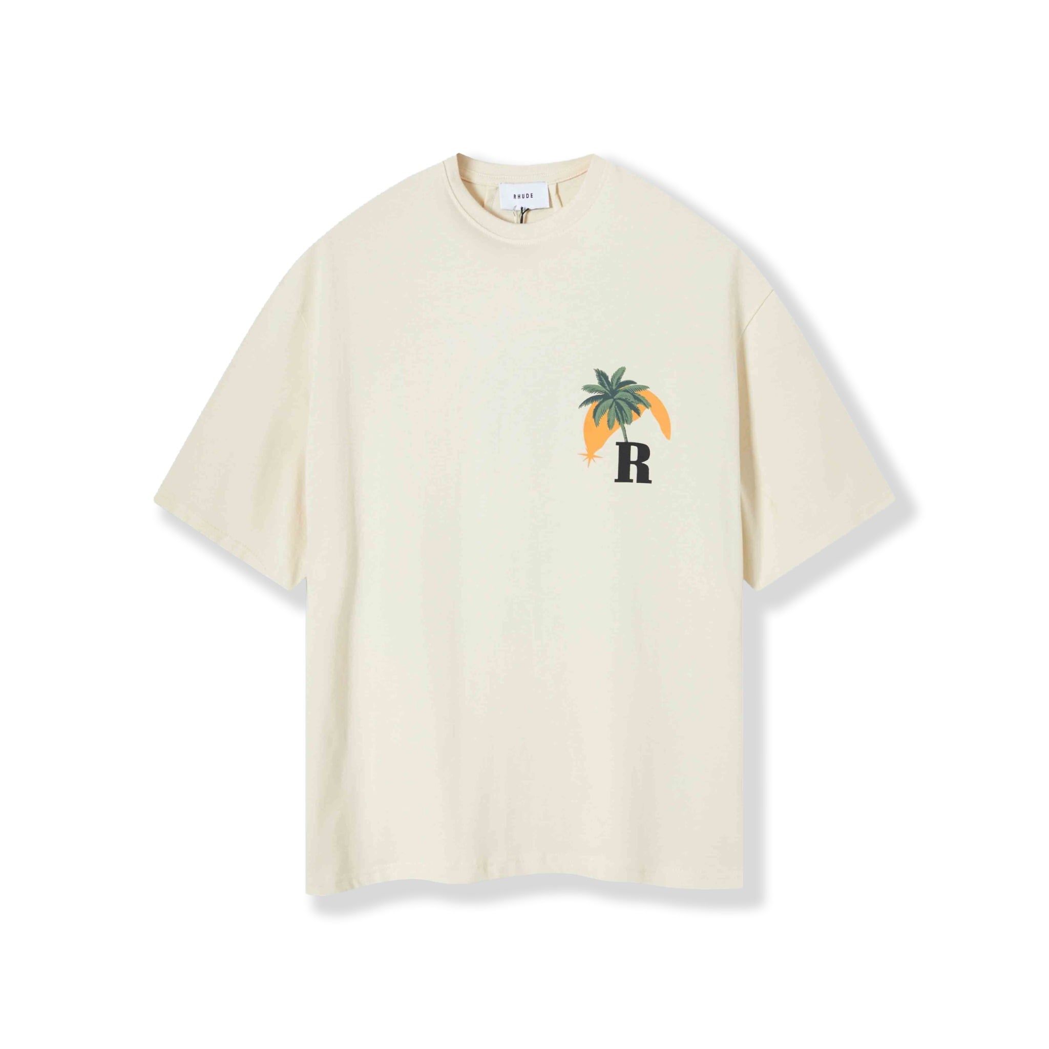  Tee RHUDE Coconut Tree Oversize 
