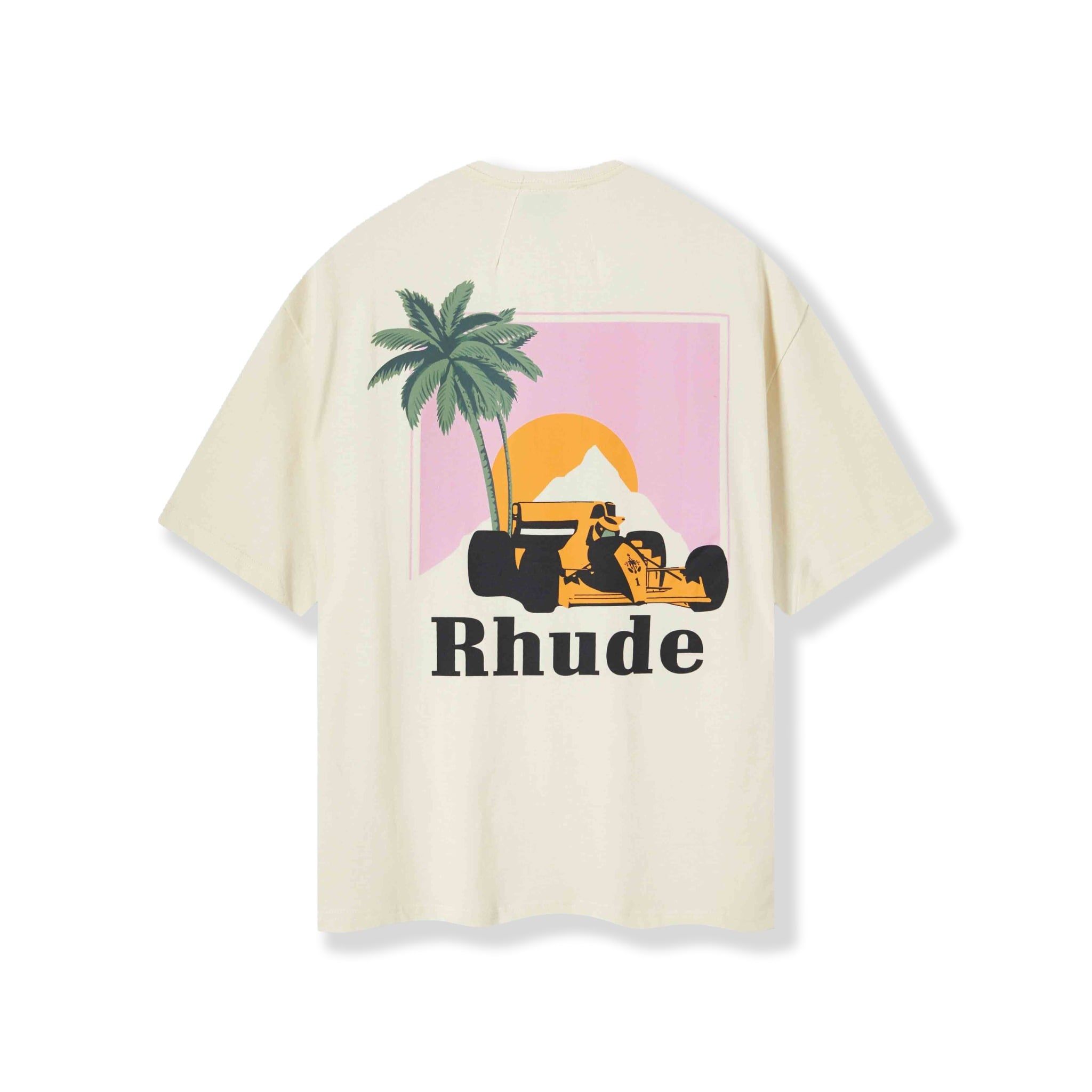  Tee RHUDE Coconut Tree Oversize 