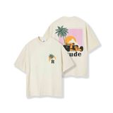  Tee RHUDE Coconut Tree Oversize 