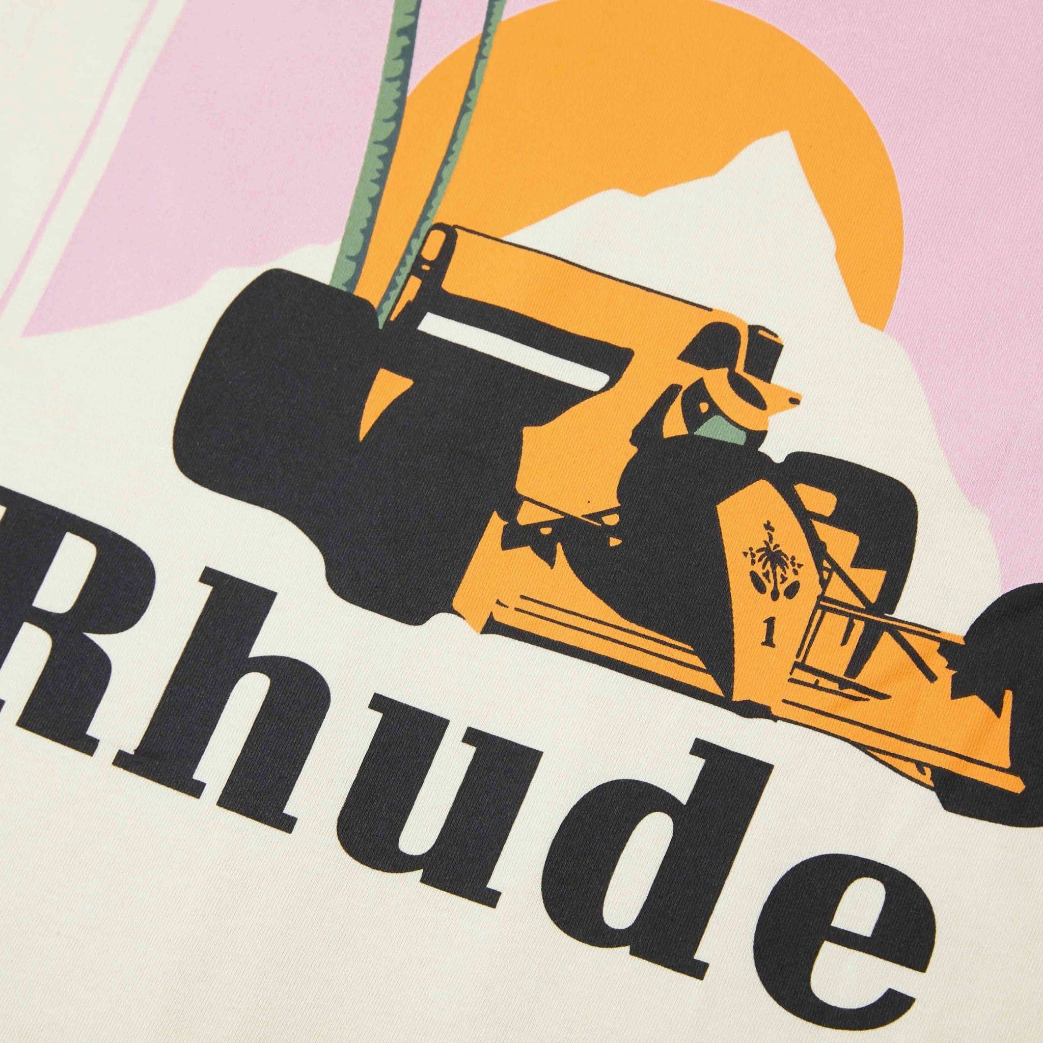  Tee RHUDE Coconut Tree Oversize 