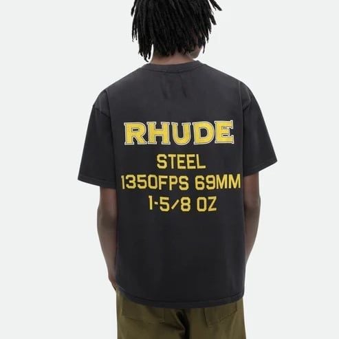 Tee RHUDE Logo Oversize 