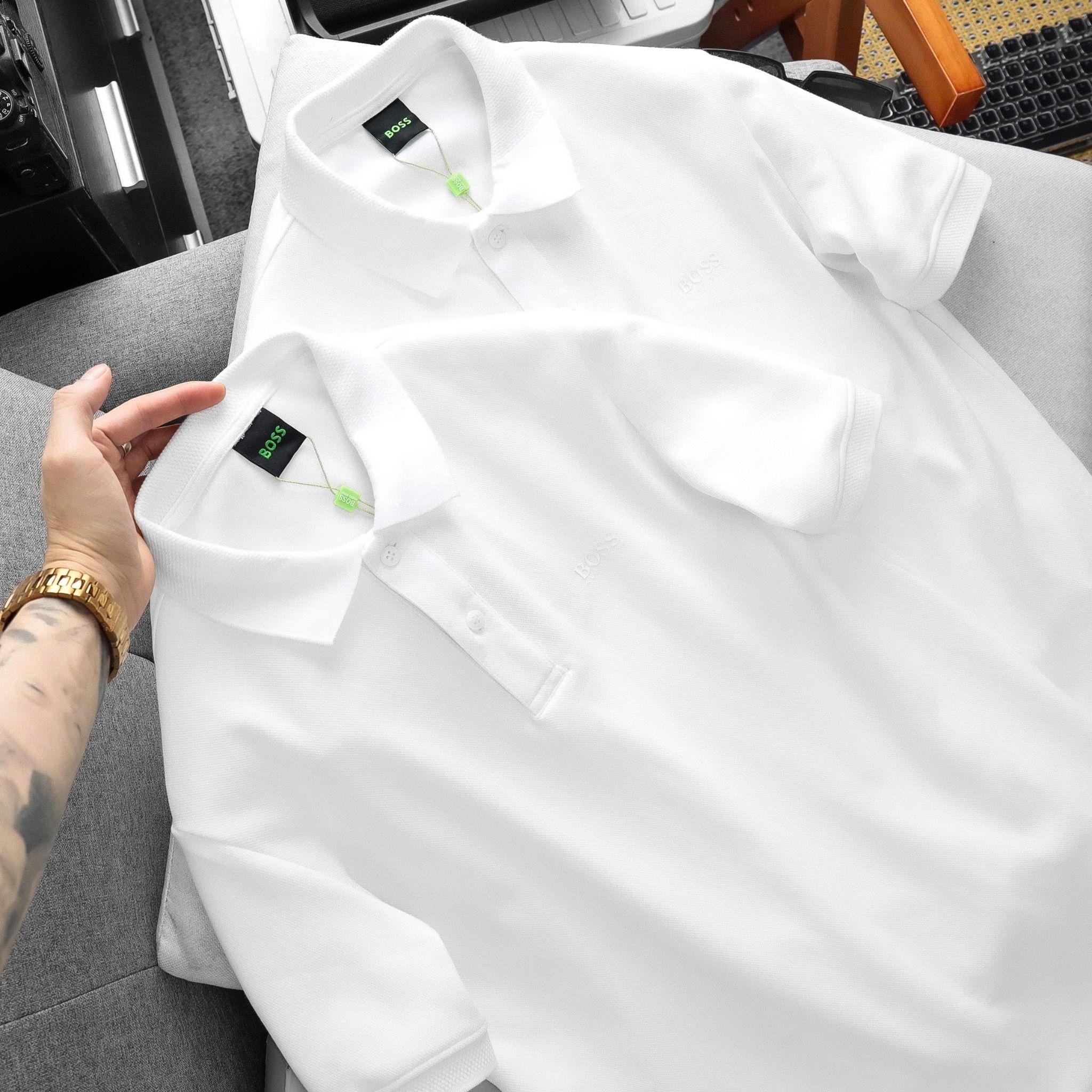  Polo BOSS Logo Basic 