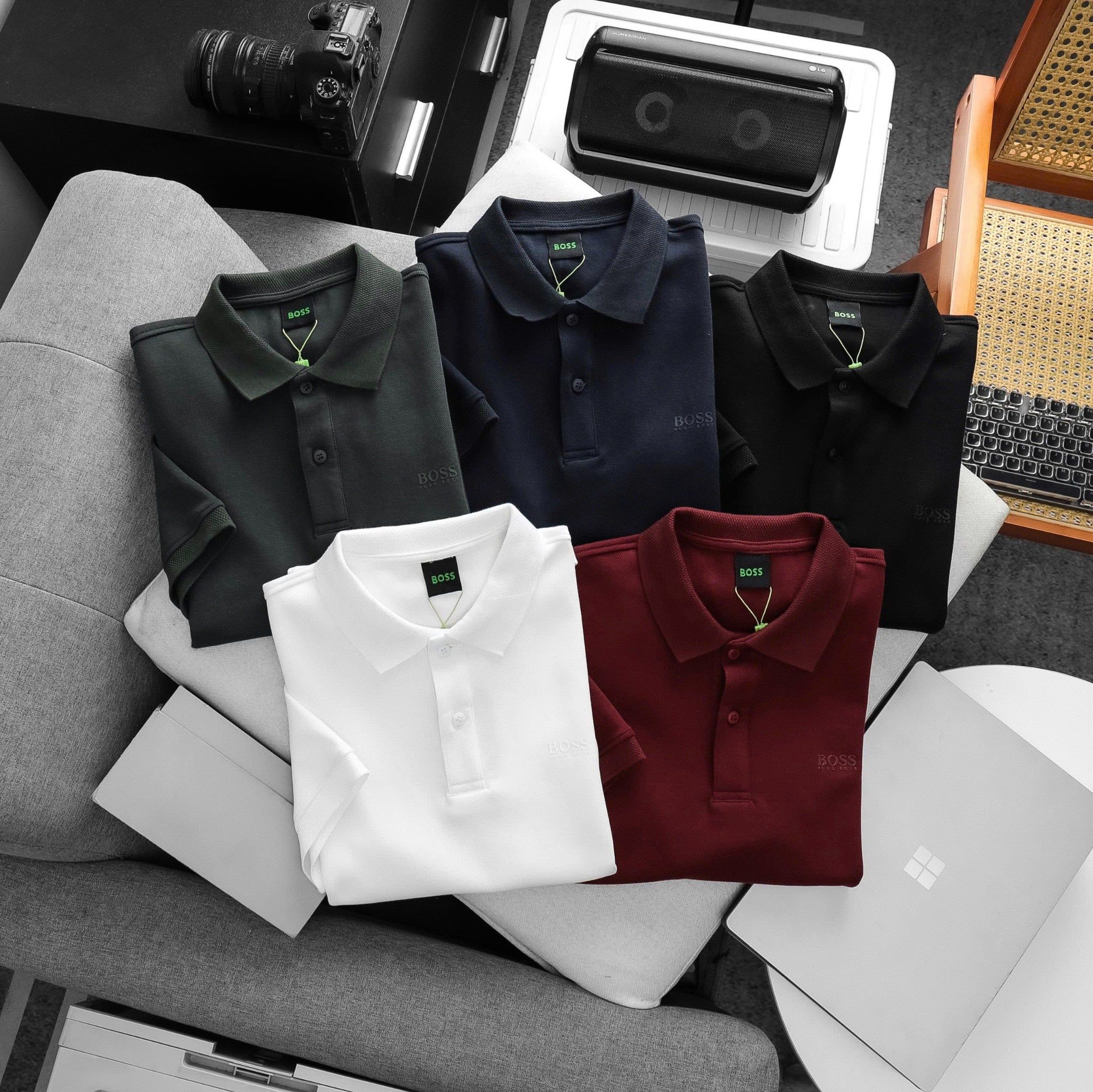  Polo BOSS Logo Basic 