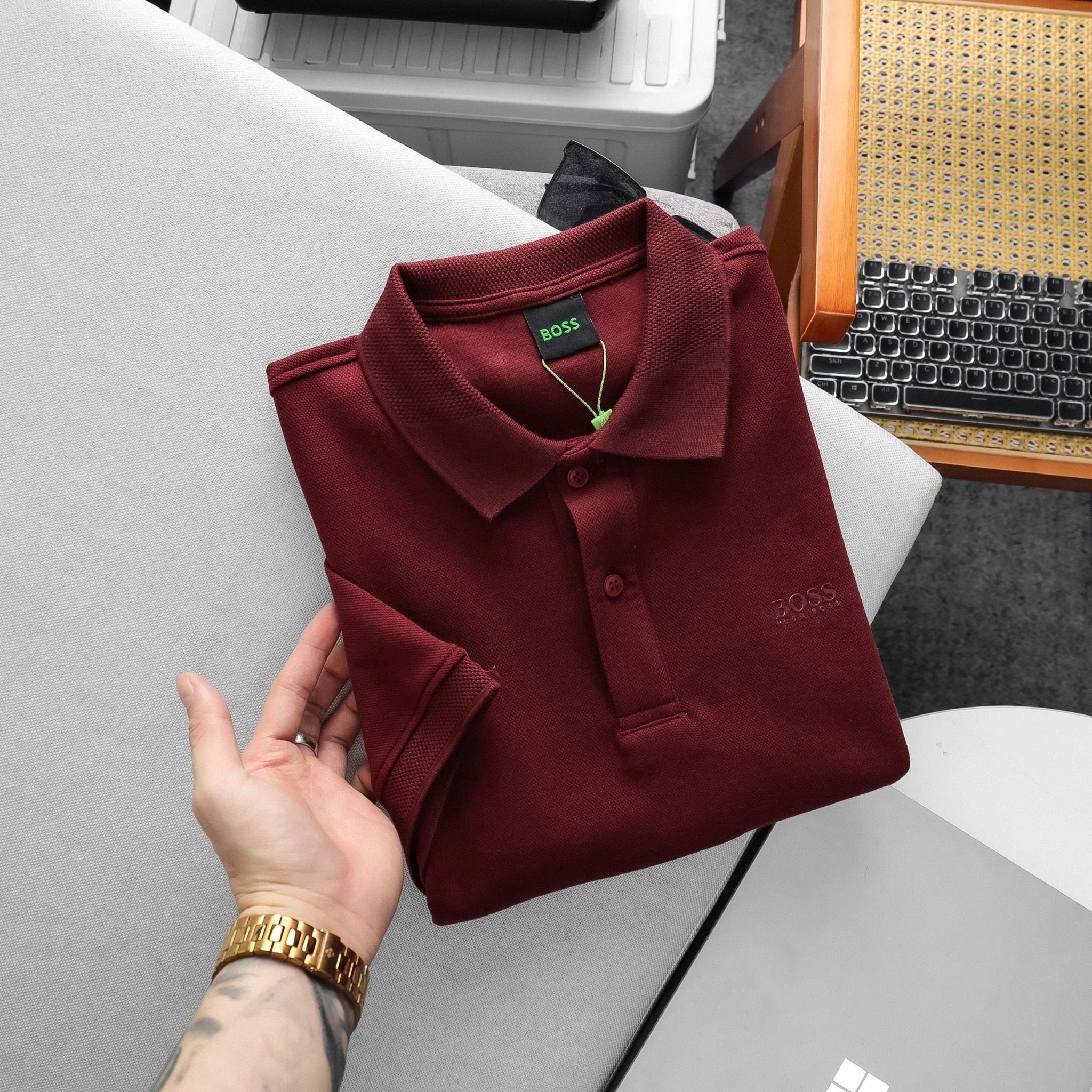  Polo BOSS Logo Basic 