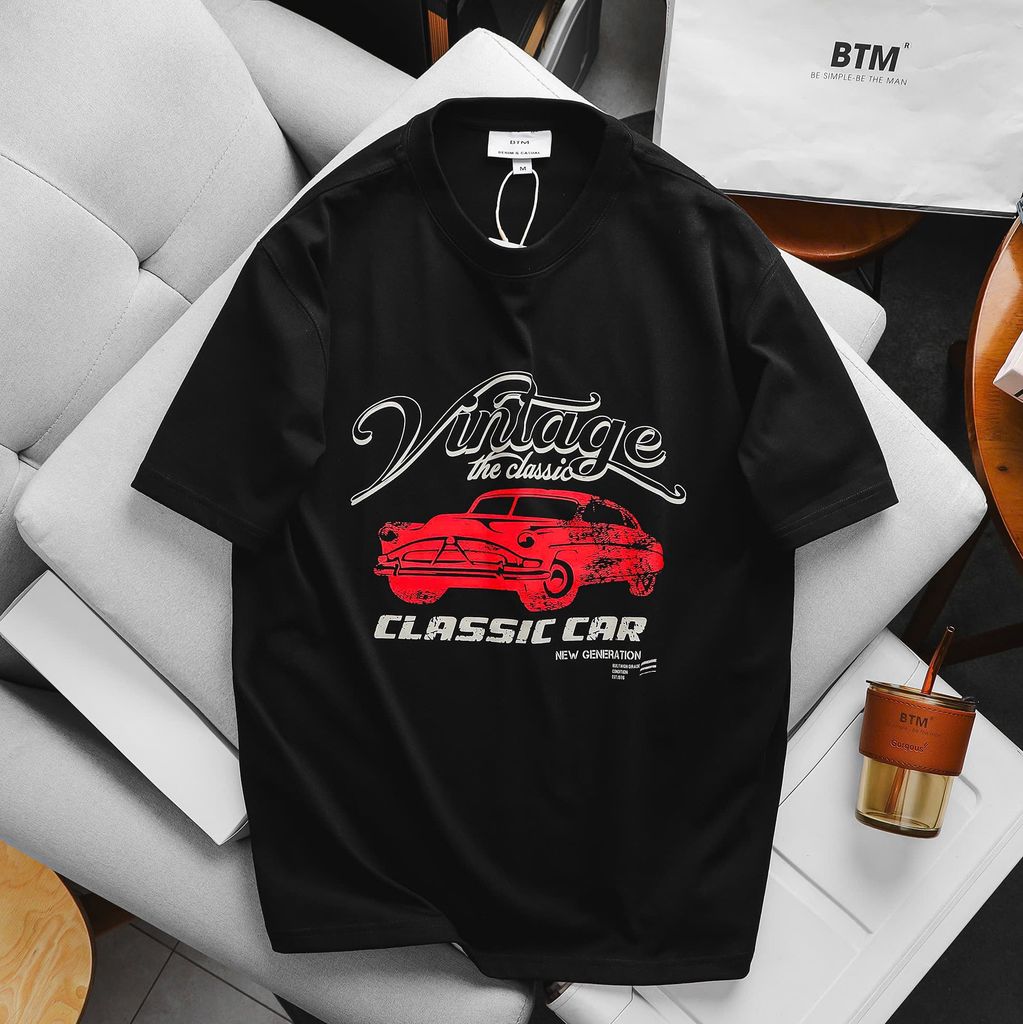  Áo Thun BTM Logo VINTAGE 