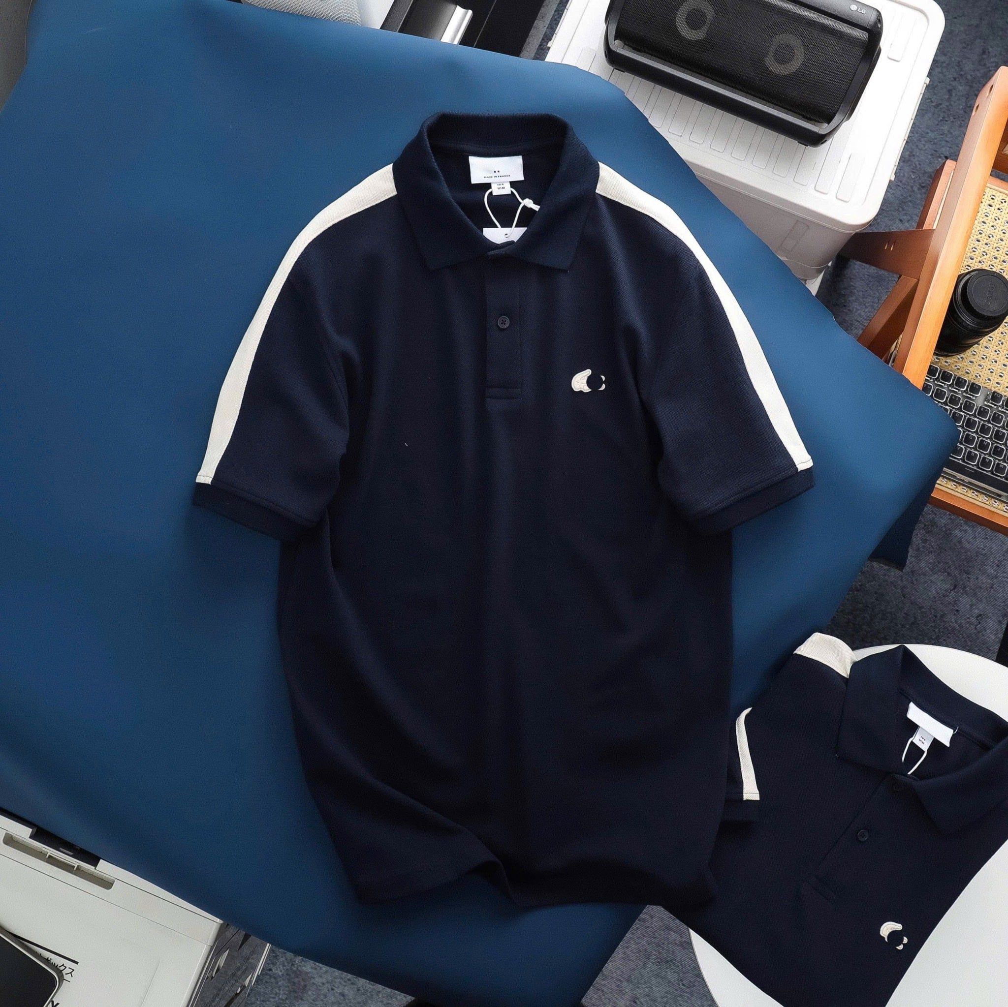  Polo LACOS.TE Phối Viền Vai 