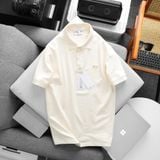  Polo LACOS.TE Logo Thêu 