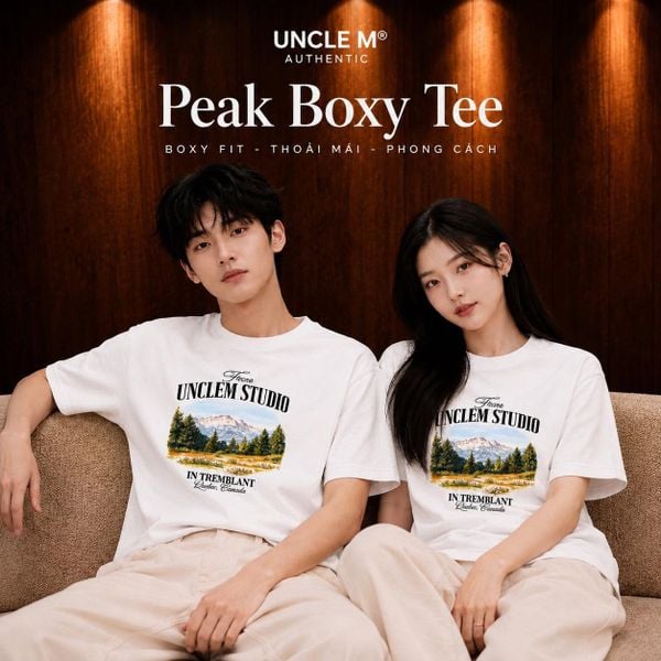  Tee UNCLE.M Mountain Boxy 