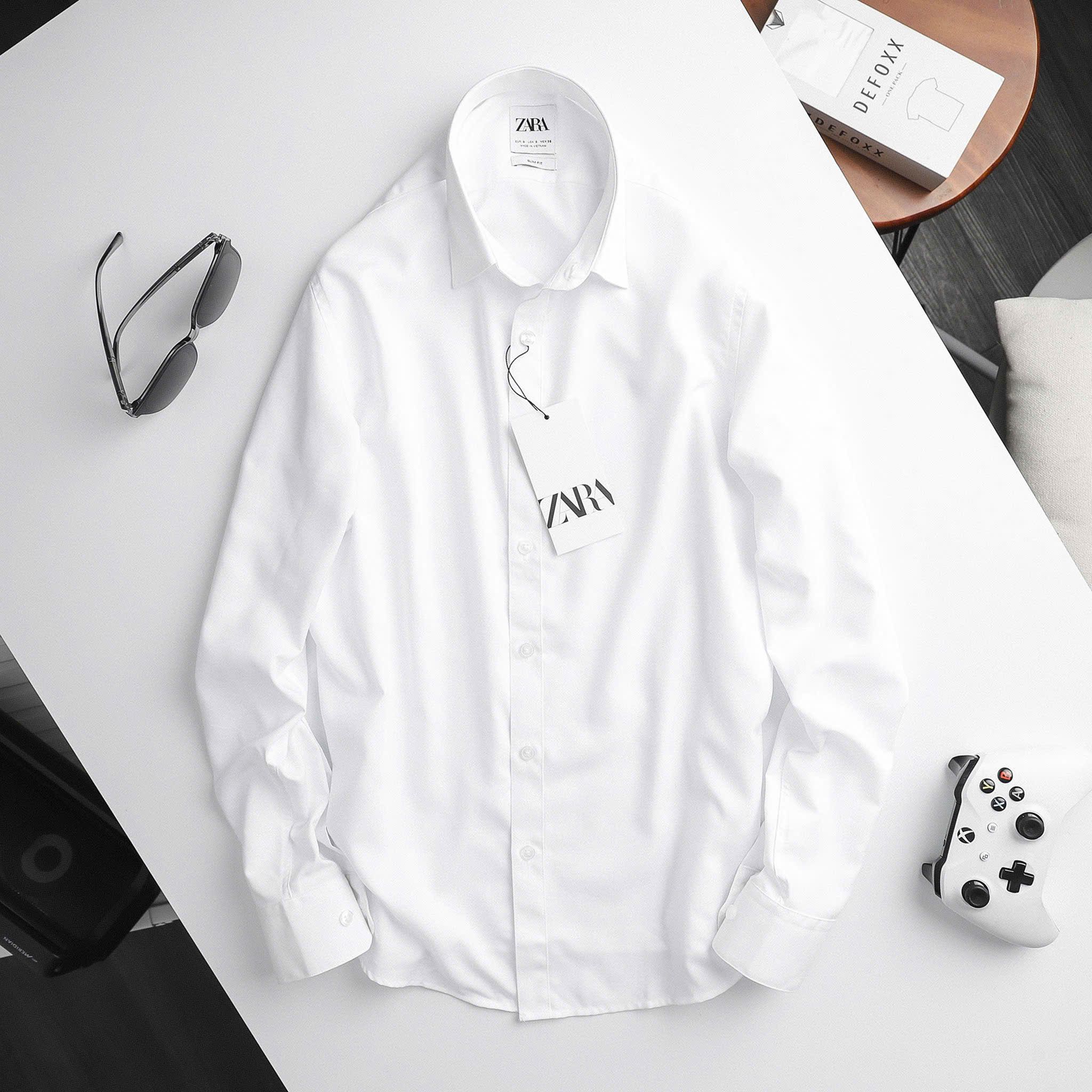  Sơmi ZA.RA Tay Dài Basic 