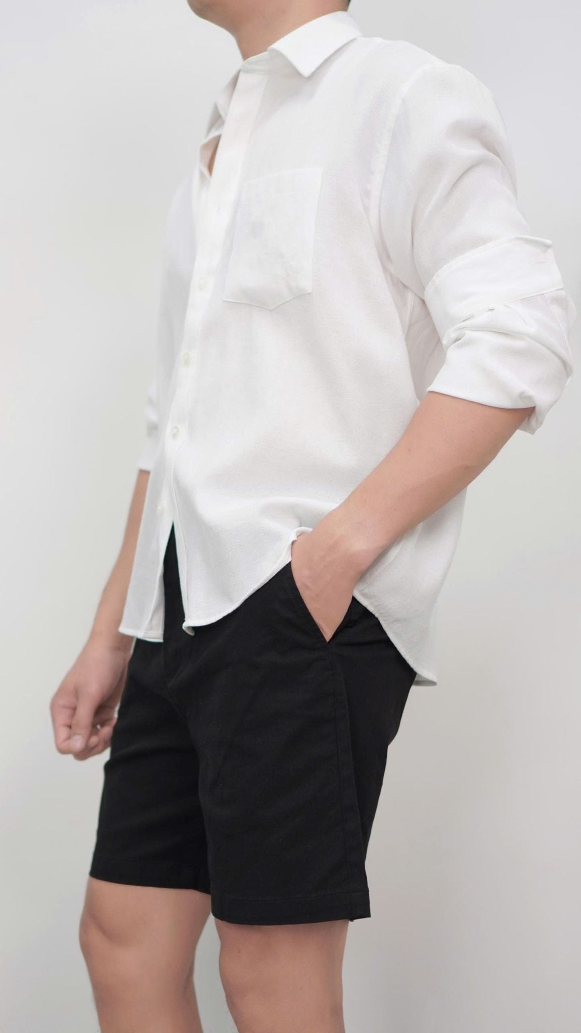  Short Kaki UNDERNESS Slimfit 
