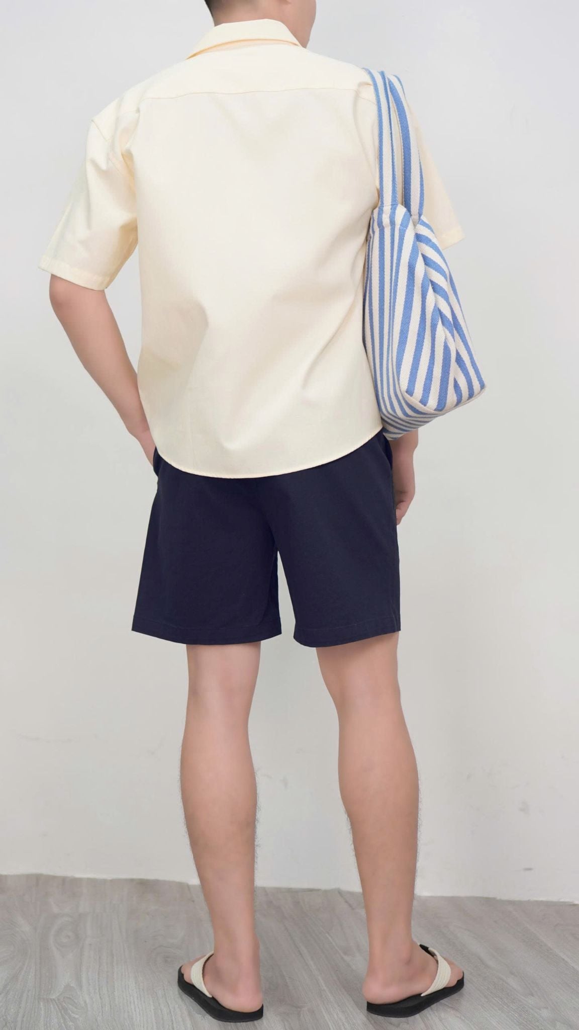  Short Kaki UNDERNESS Slimfit 
