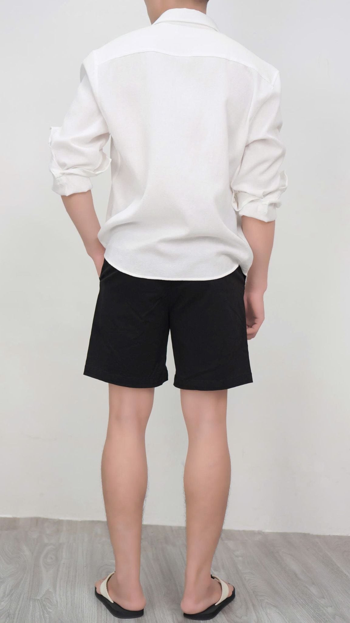  Short Kaki UNDERNESS Slimfit 