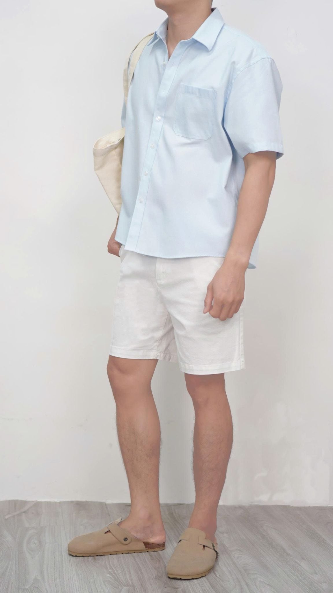  Short Kaki UNDERNESS Slimfit 